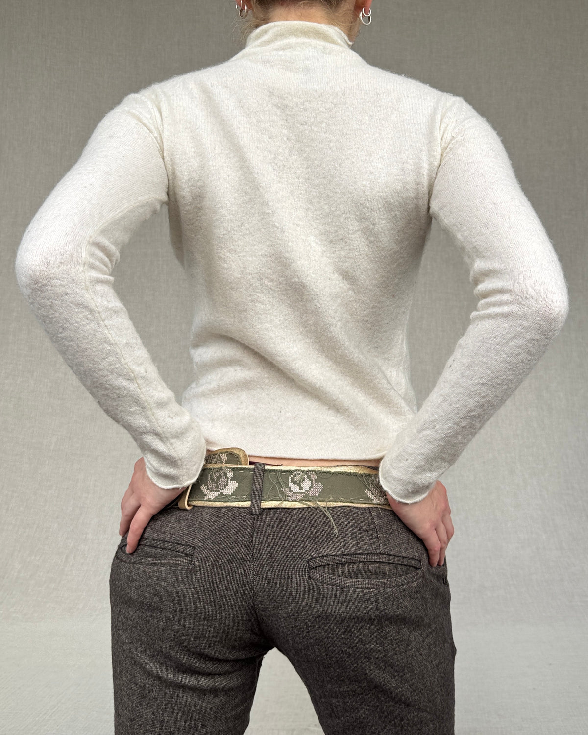 Armani Jeans cable knit jumper