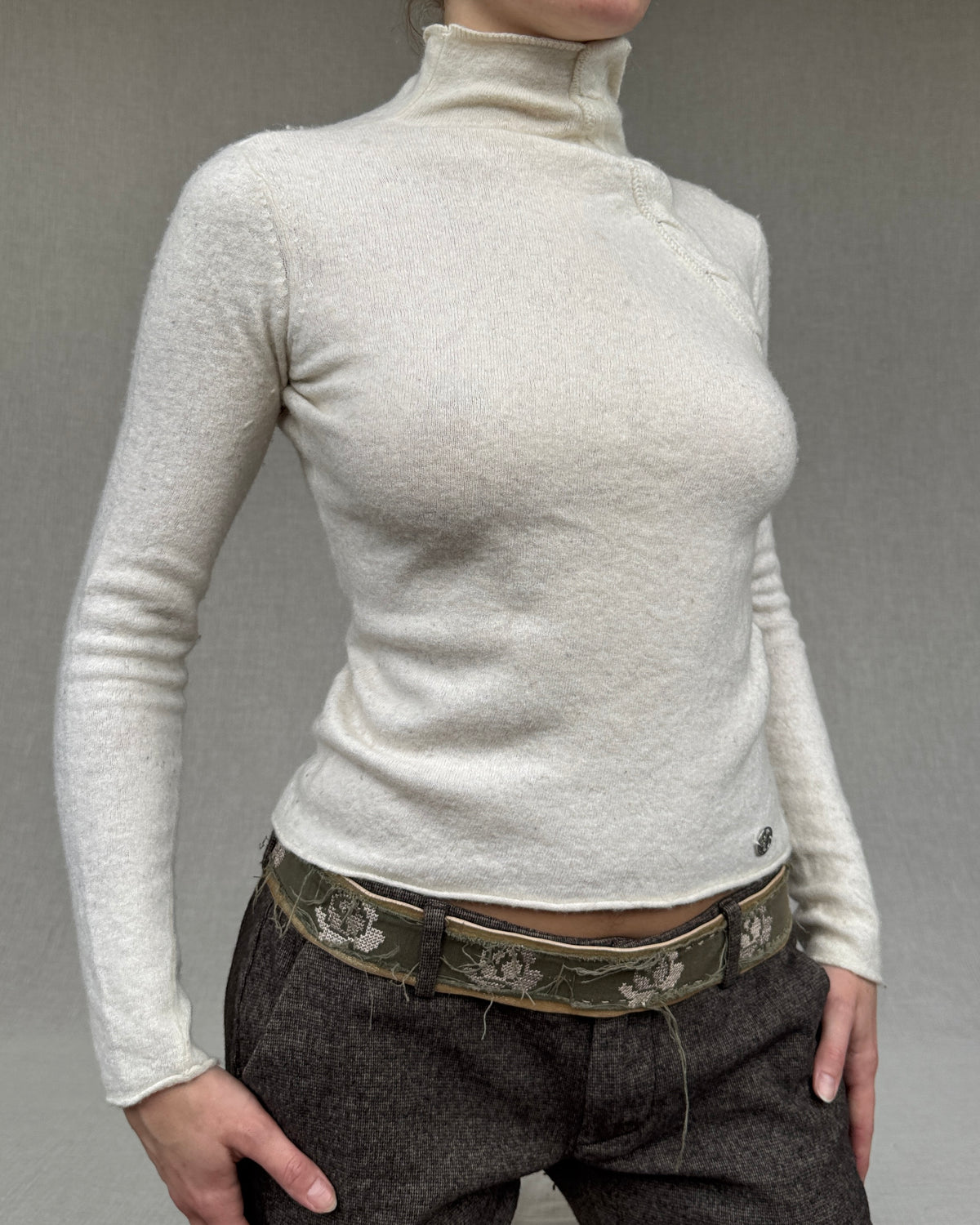 Armani Jeans cable knit jumper